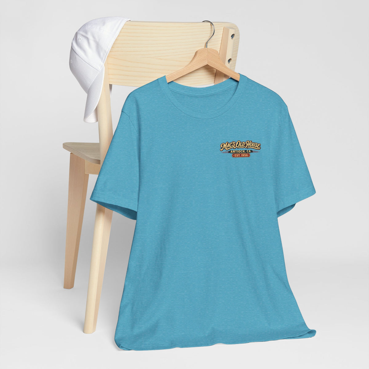 Mac's Old House Tee — Vintage Country House Graphic T-Shirt