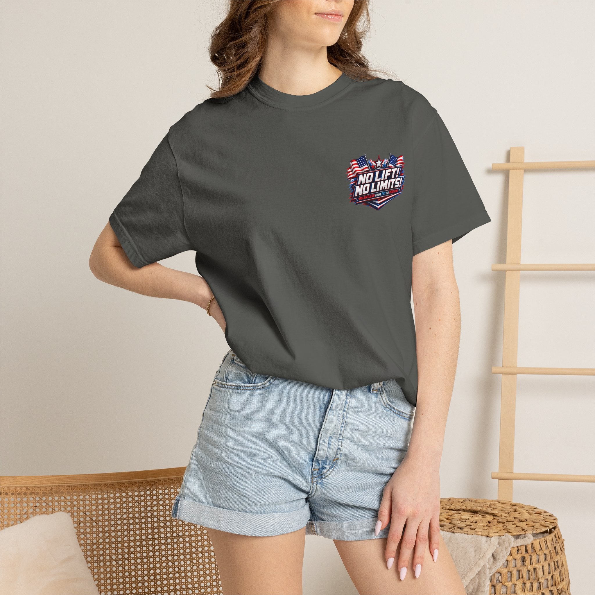 Patriotic '250 Years No Lift, No Limits' T-Shirt