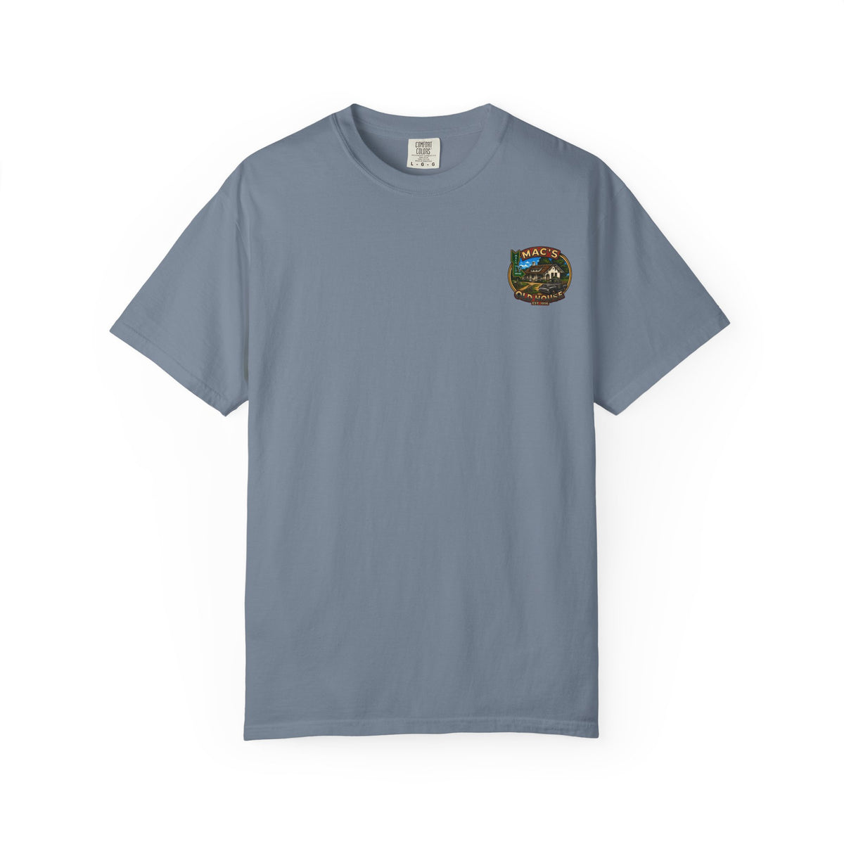 Mac's Old House Antioch CA Vintage T-Shirt — Retro Diner Night Scene (Est. 1956)