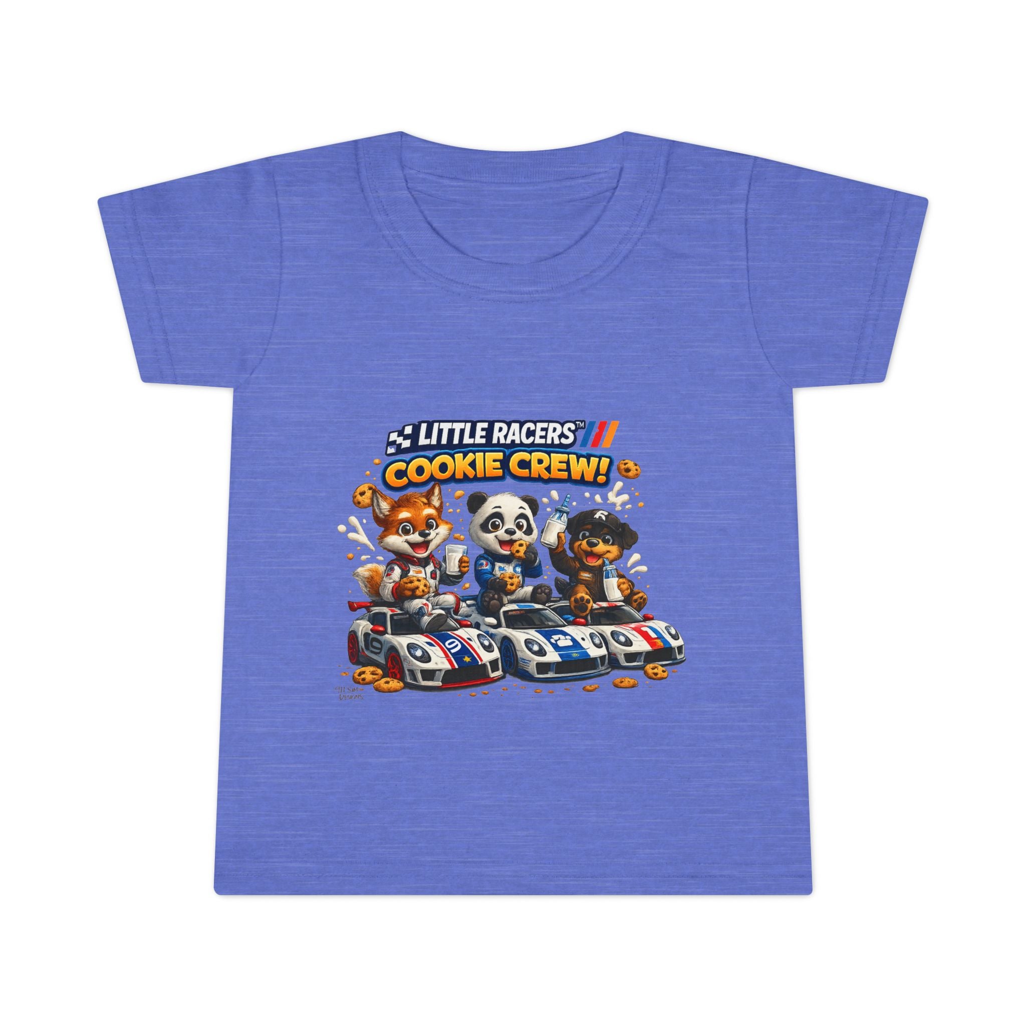 Limited Release: Little Racers Cookie Crew! Cute Animal Racecar Graphic