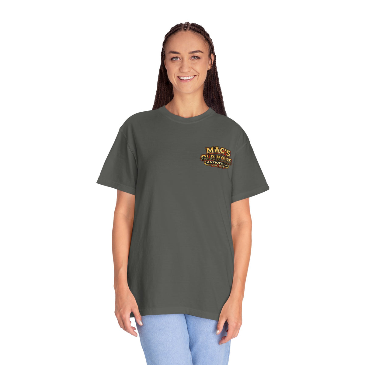 Mac’s Old House Vintage Logo T-Shirt