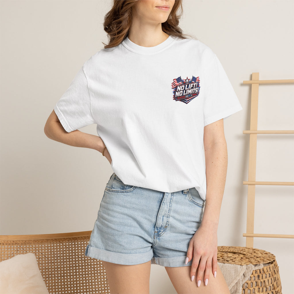 Patriotic '250 Years No Lift, No Limits' T-Shirt
