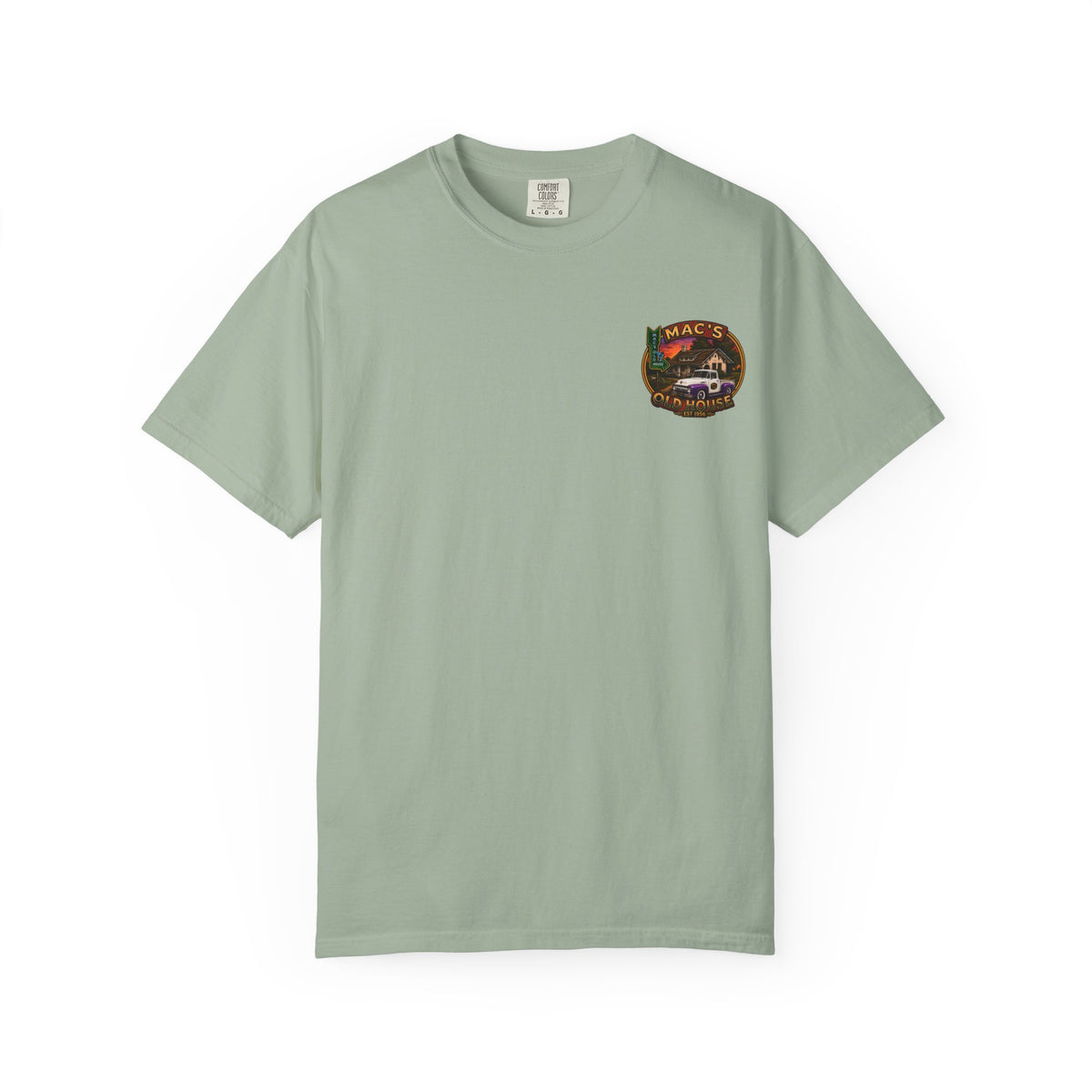 Mac's Old House T‑Shirt — Vintage Antioch, CA Diner Scene