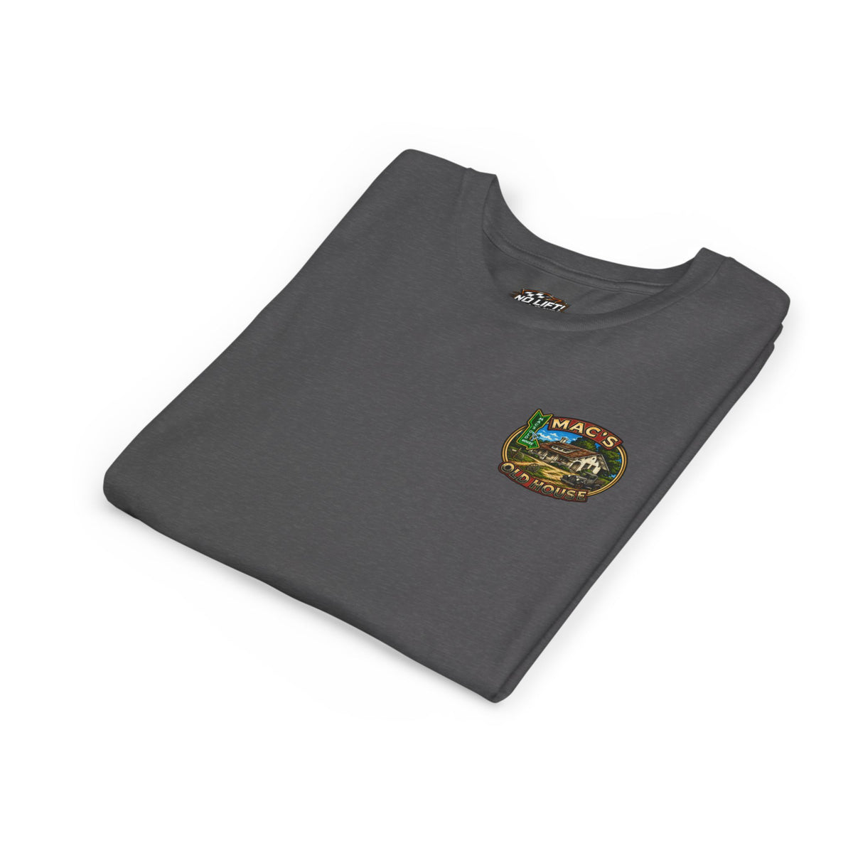 Youth Tee — "Mac's Minestrone" Retro Soup Logo