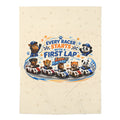 Little Racers™ Baby Swaddle Blanket – Every Racer Starts With a First Lap™