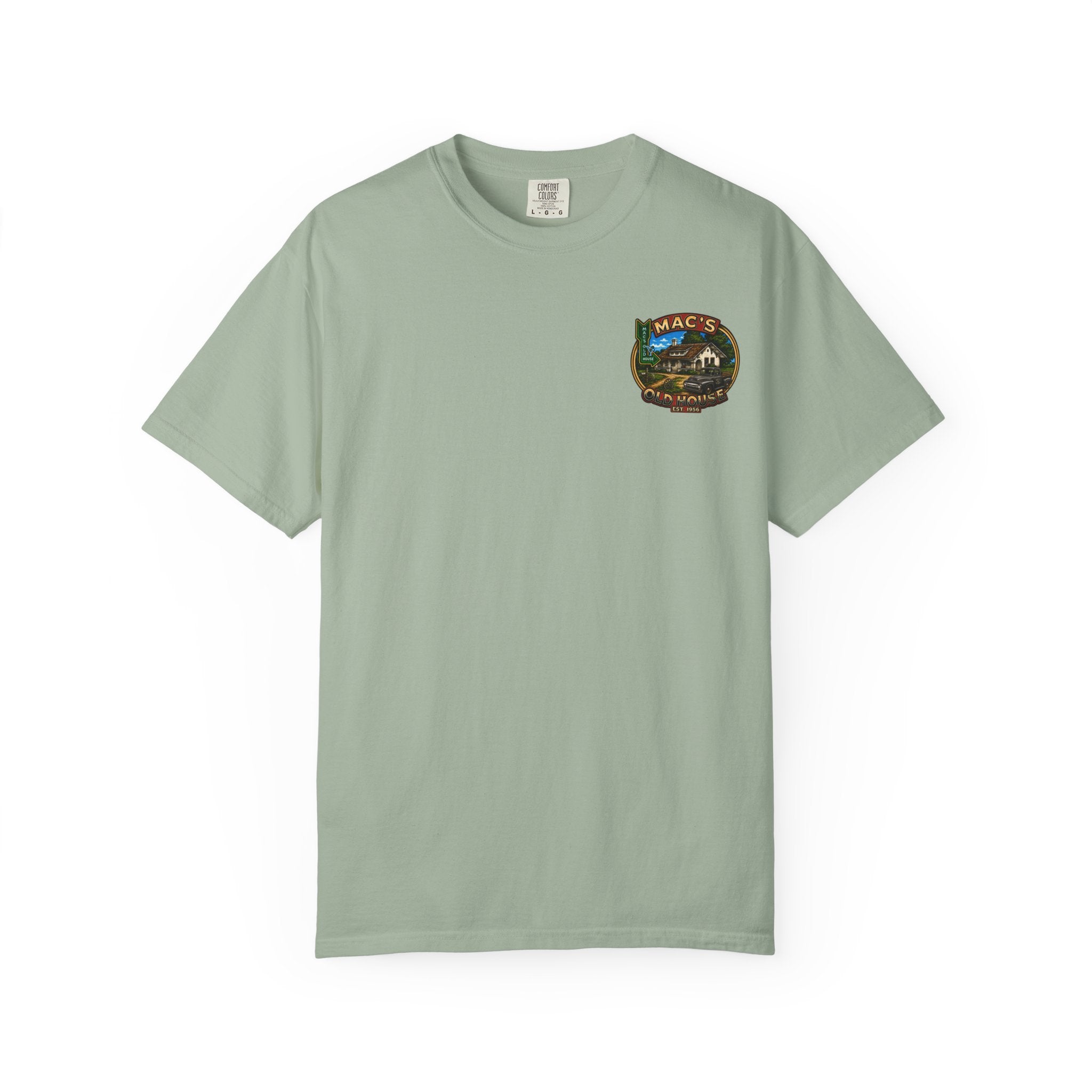 Mac’s Old House T-Shirt – Vintage Diner Scene Tee