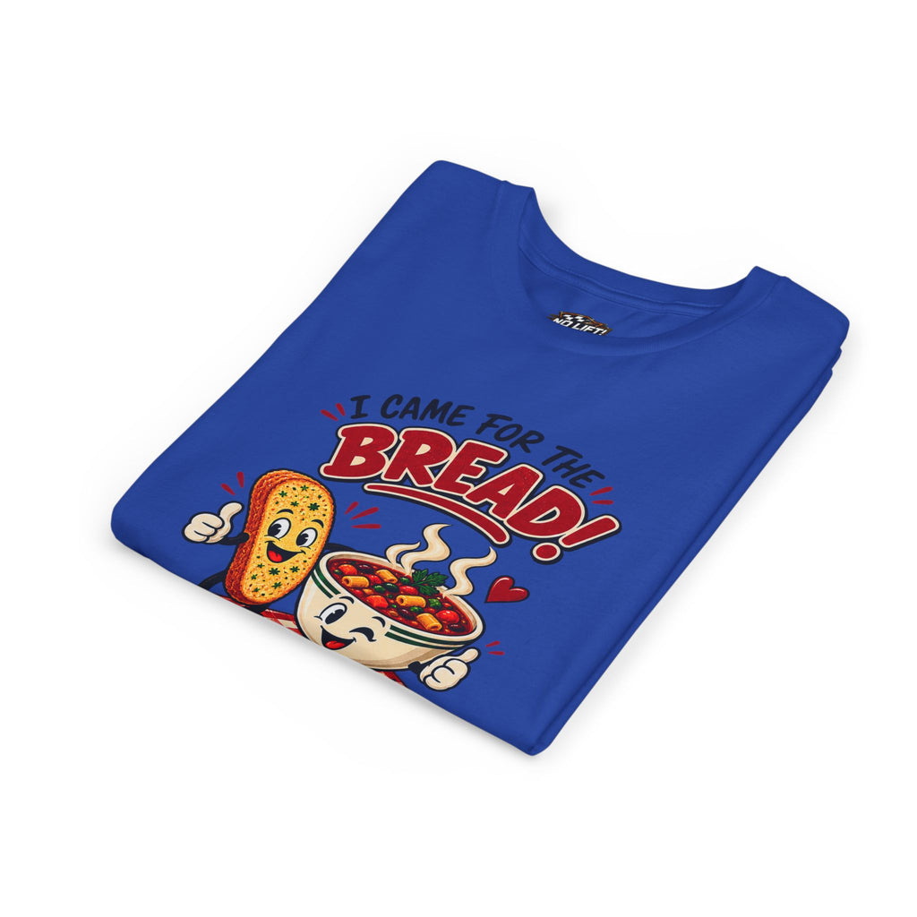 Youth Tee - "I Came for the Bread" Soup & Bread Kids T-Shirt