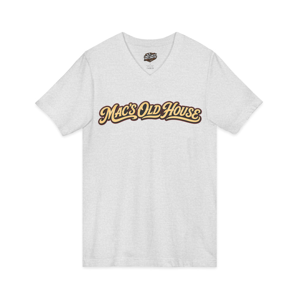 Mac’s Old House Re-Established 2026  V-Neck Tee
