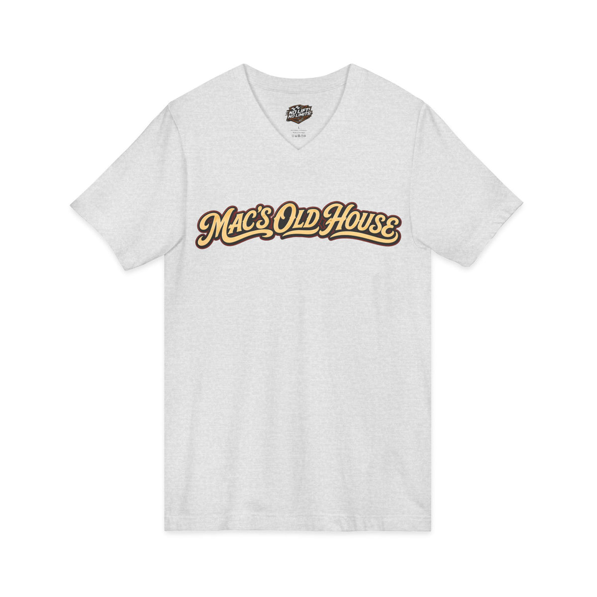 Mac’s Old House Re-Established 2026  V-Neck Tee