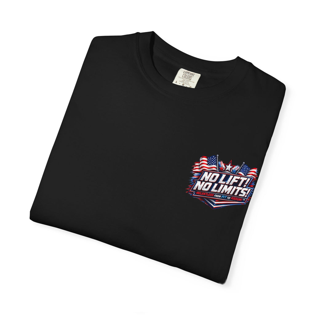 Patriotic '250 Years No Lift, No Limits' T-Shirt