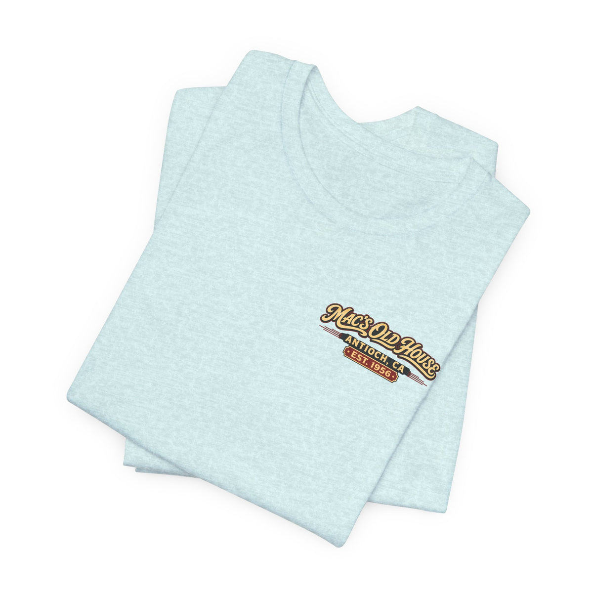Mac's Old House Tee — Vintage Country House Graphic T-Shirt