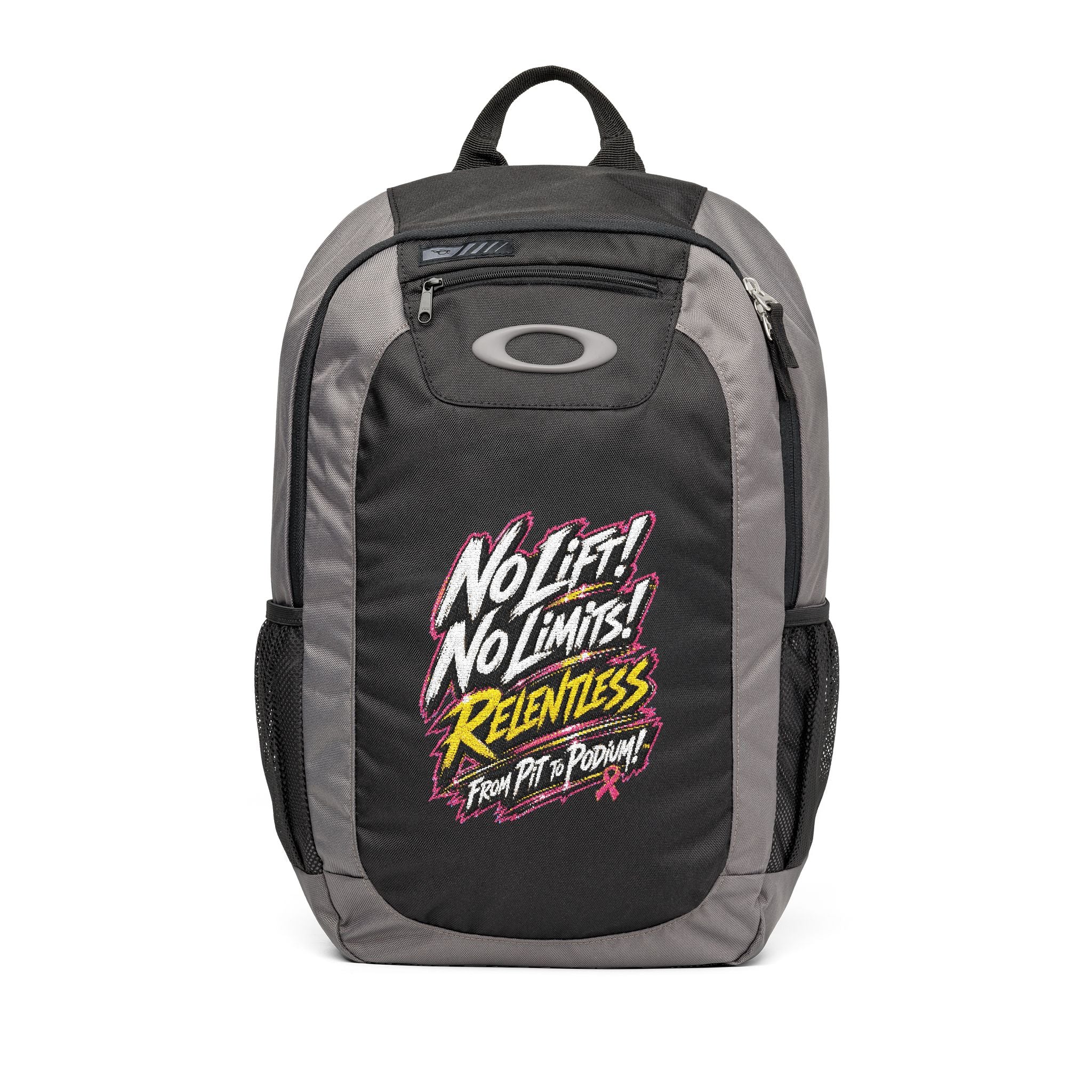 No Lift! No Limits!™ BCA Ribbon 20L Backpack | Breast Cancer Awareness Bag — Carry Strength. Fund Hope.