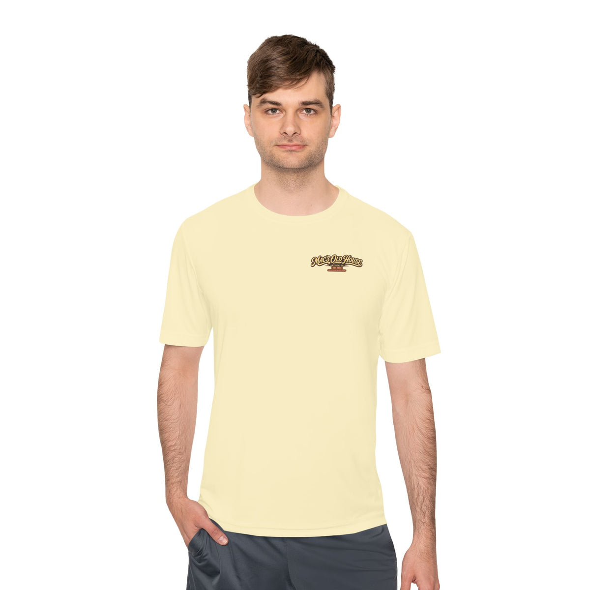 T-Shirt — 'Mac’s Old House' Vintage Scenic Logo Tee