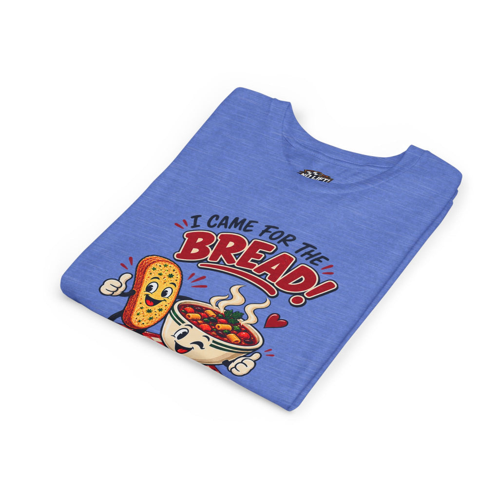Youth Tee - "I Came for the Bread" Soup & Bread Kids T-Shirt