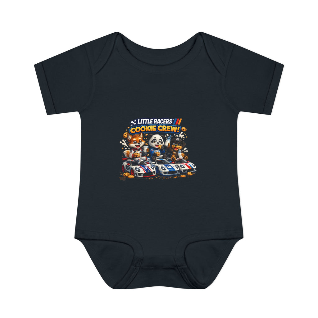 Limited Release: Little Racers Cookie Crew! Infant Racing Crew Bodysuit