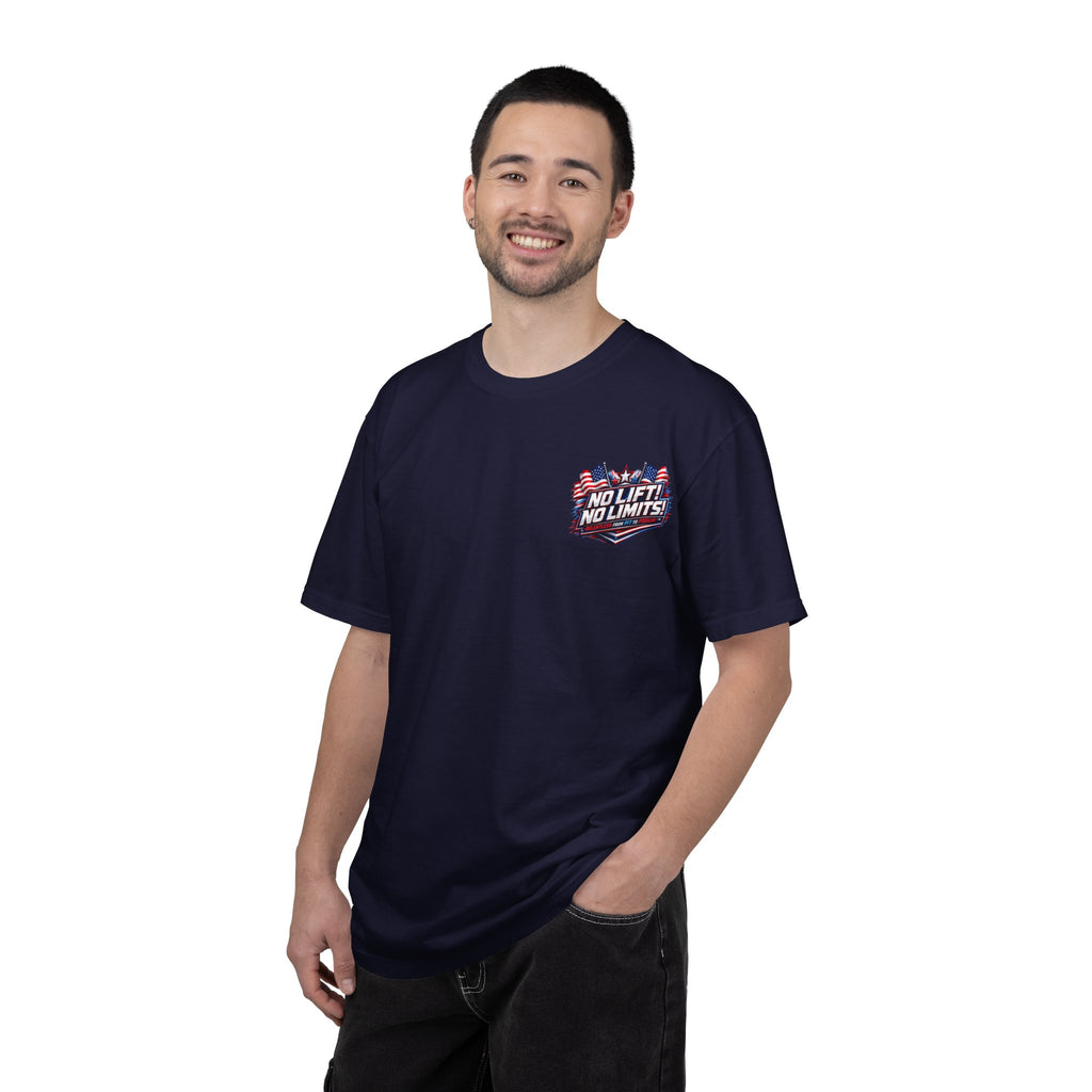 Patriotic '250 Years No Lift, No Limits' T-Shirt