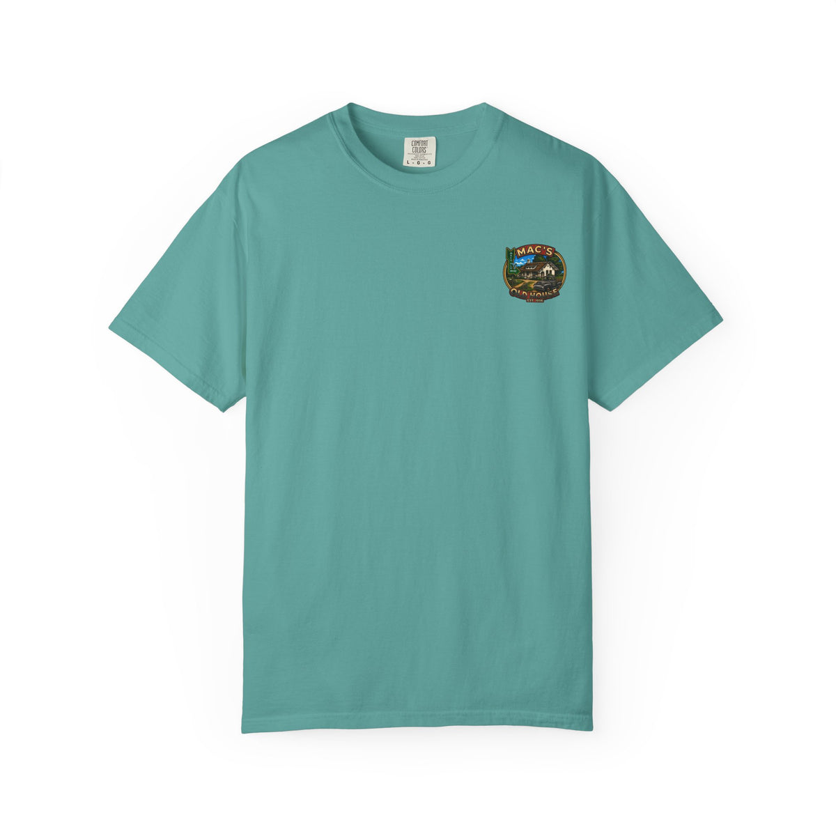 Mac's Old House Antioch CA Vintage T-Shirt — Retro Diner Night Scene (Est. 1956)