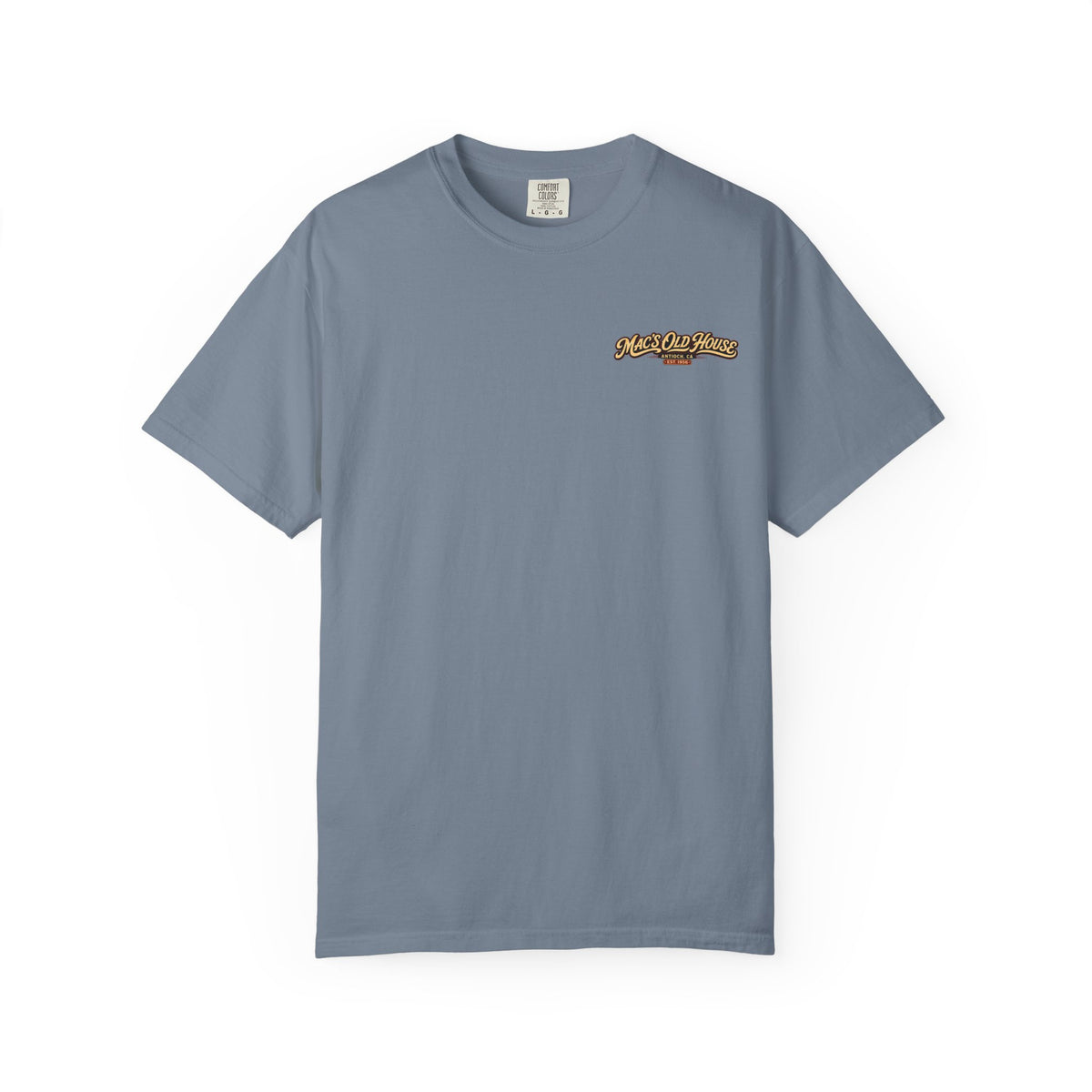 Mac's Old House Vintage T-Shirt — Retro Roadside Diner Graphic Tee