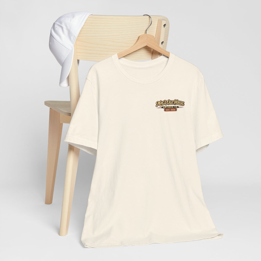 Mac's Old House Tee — Vintage Country House Graphic T-Shirt