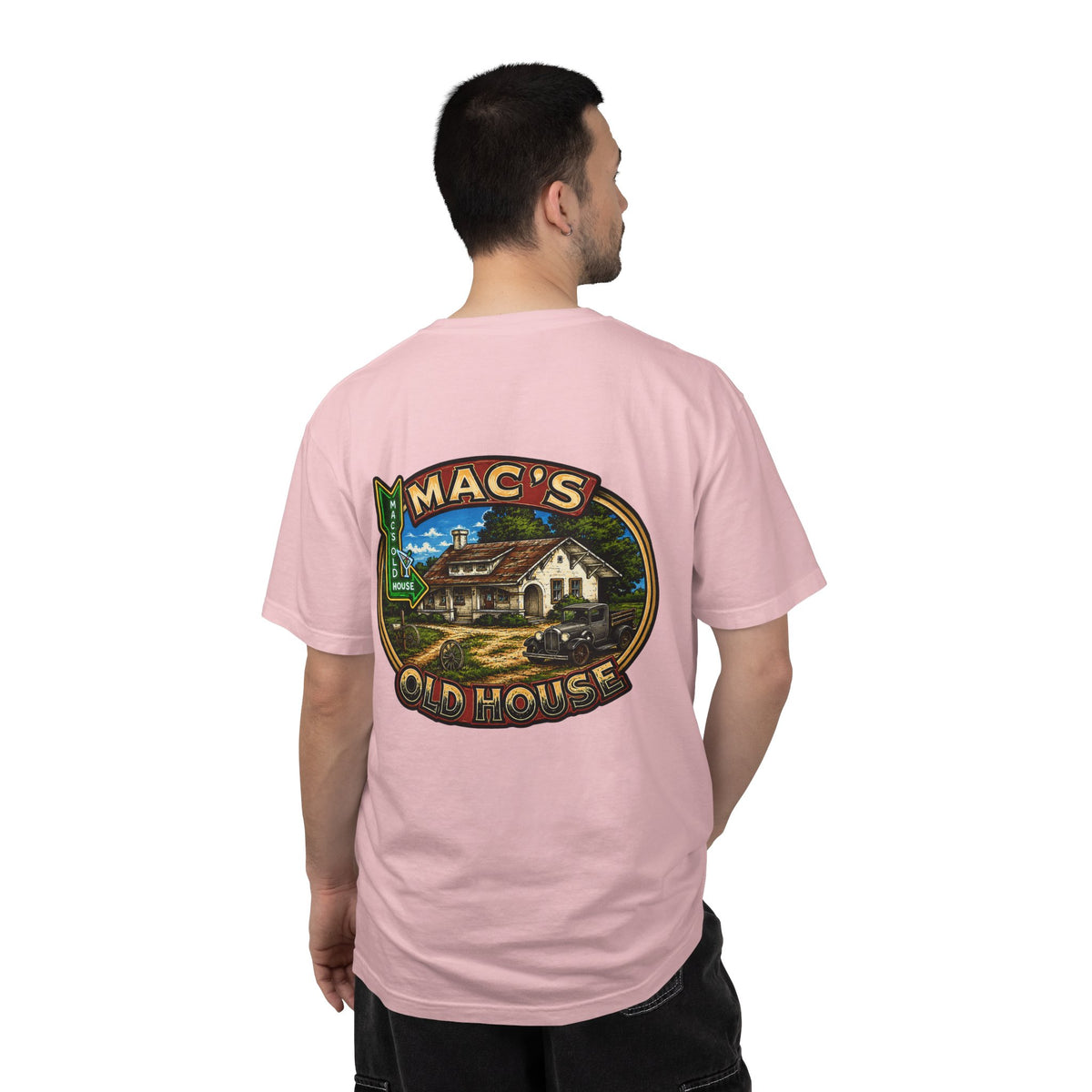 Mac’s Old House Vintage Logo T-Shirt