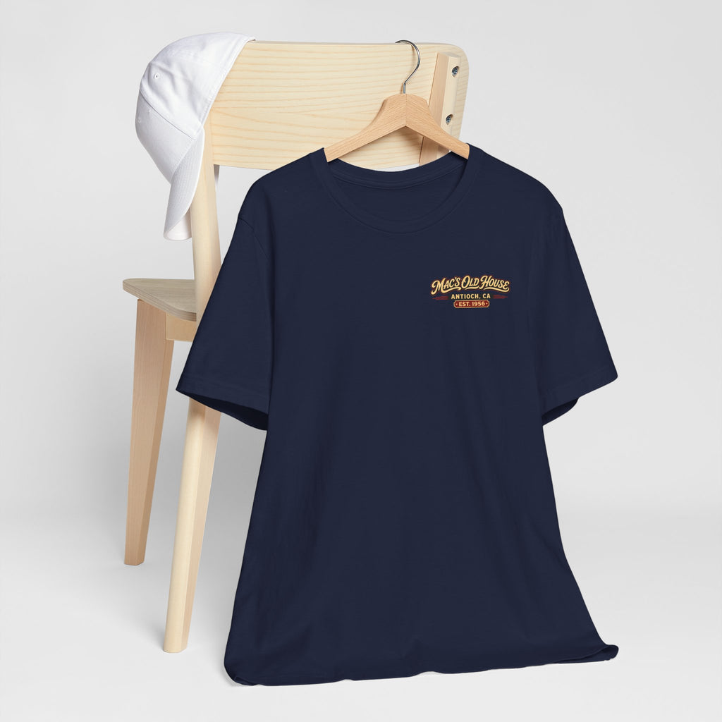 Mac's Old House Tee — Vintage Country House Graphic T-Shirt