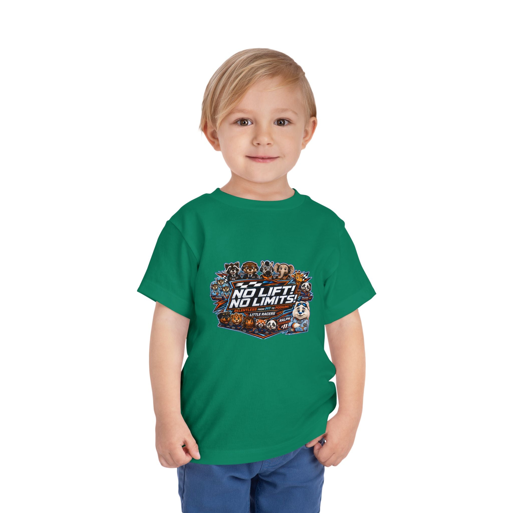 Little Racers™ Storybook Crew Toddler Tee – No Lift! No Limits!™