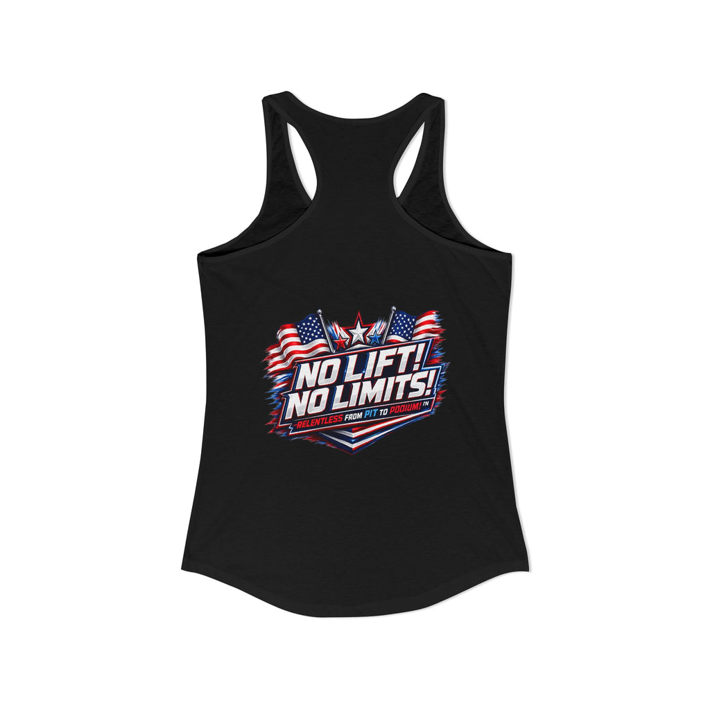 No Lift No Limits™ Happy 250th Racerback Tank