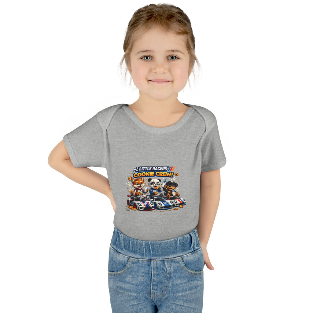 Limited Release: Little Racers Cookie Crew! Infant Racing Crew Bodysuit
