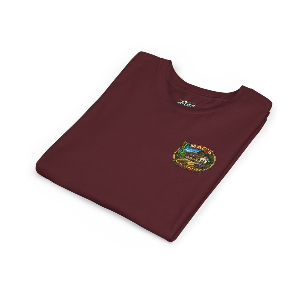 Youth Tee — "Mac's Minestrone" Retro Soup Logo