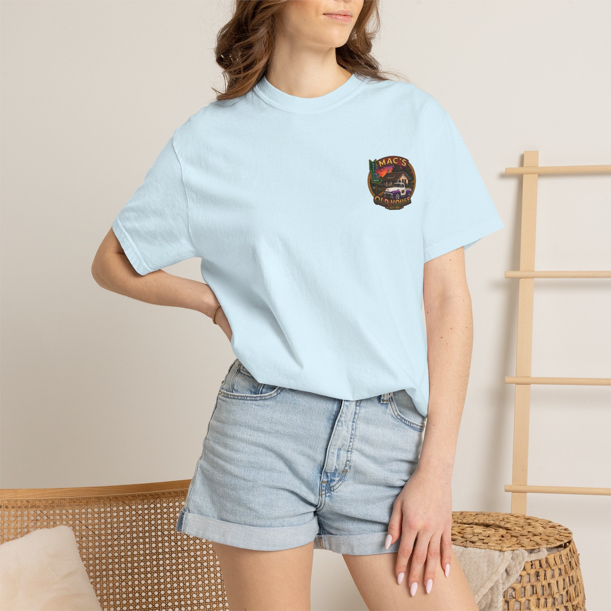 Mac's Old House T‑Shirt — Vintage Antioch, CA Diner Scene