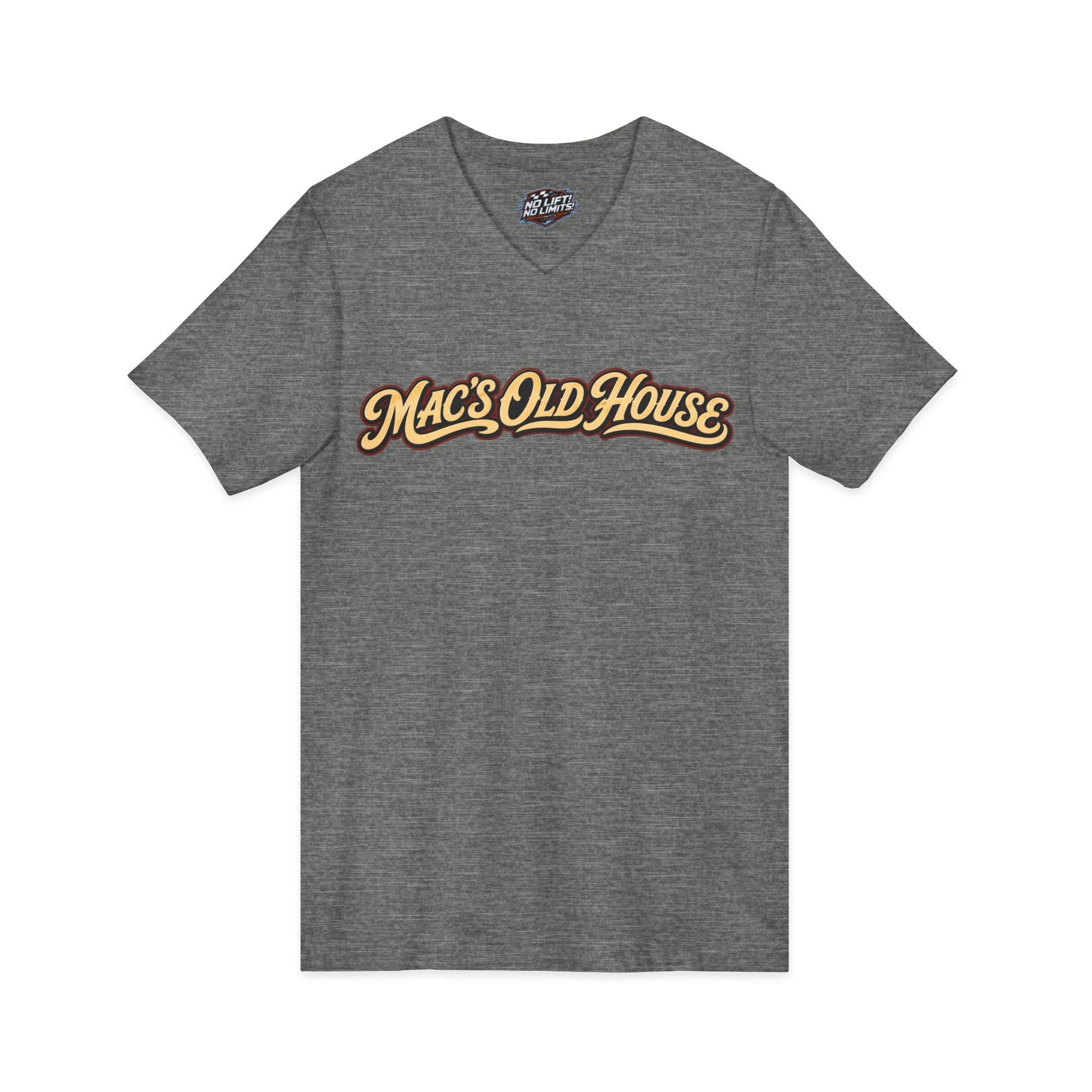 Mac’s Old House Vintage Truck V-Neck Tee