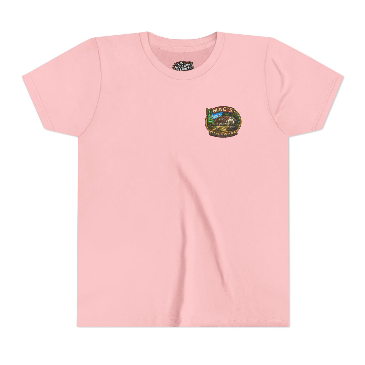 Youth Tee — "Mac's Minestrone" Retro Soup Logo
