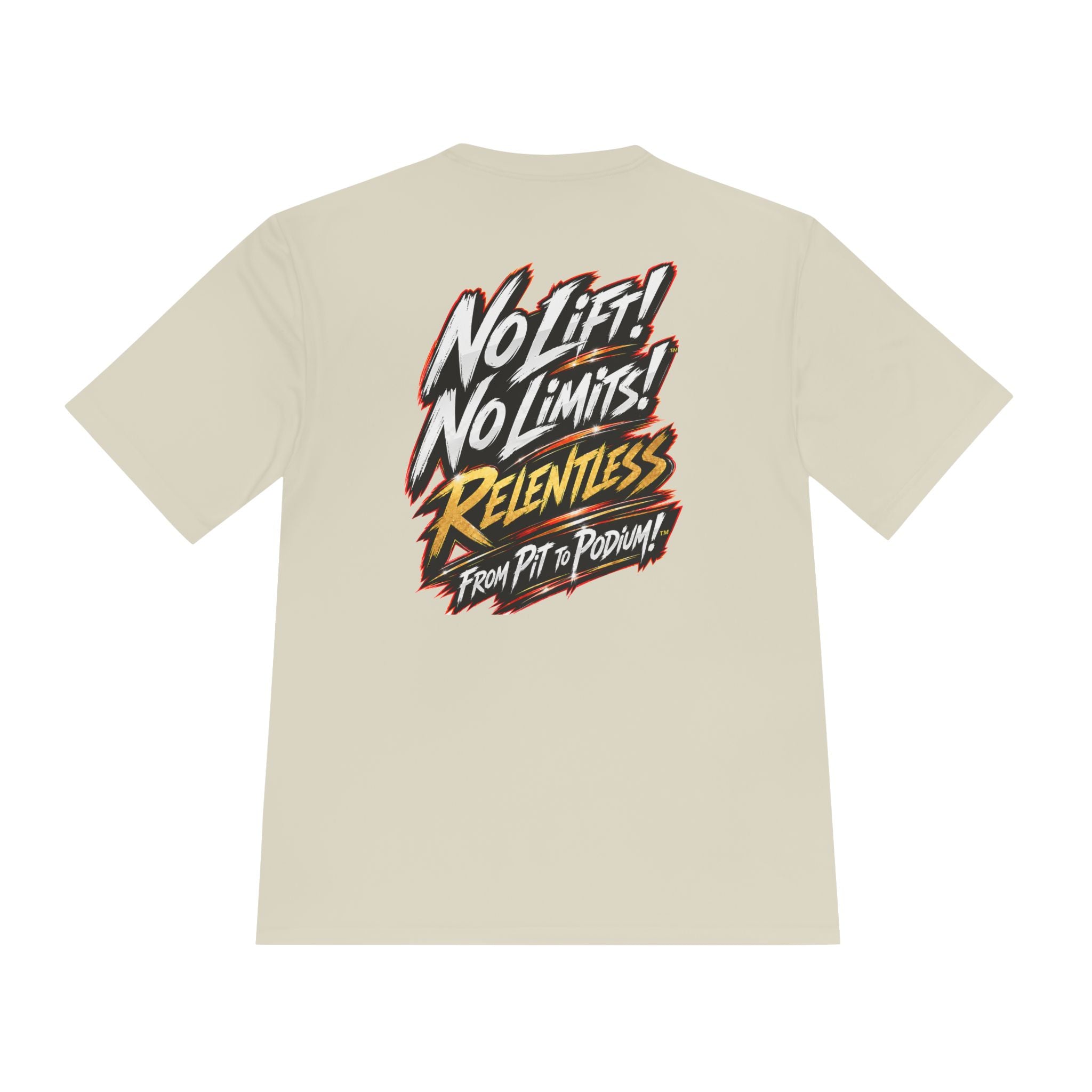 No Lift! No Limits!™ Relentless Orange Tee