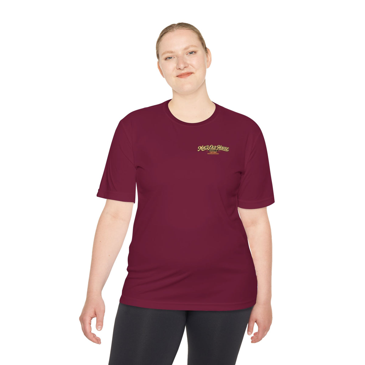 T-Shirt — 'Mac’s Old House' Vintage Scenic Logo Tee