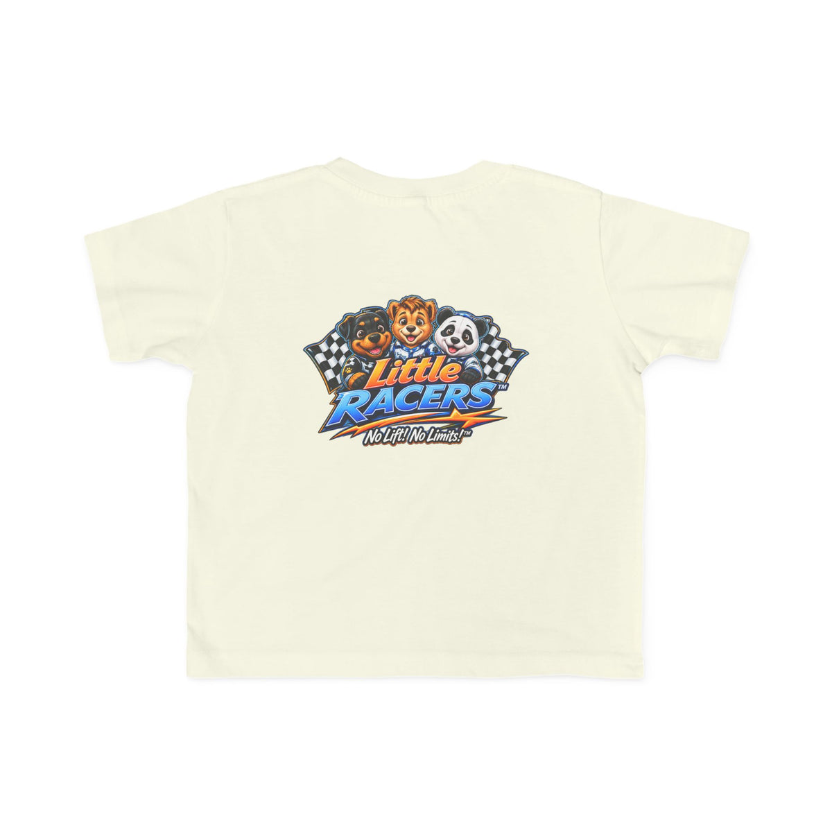Little Racers Toddler Tee — Cute Racing Paw Patrol Style Graphic