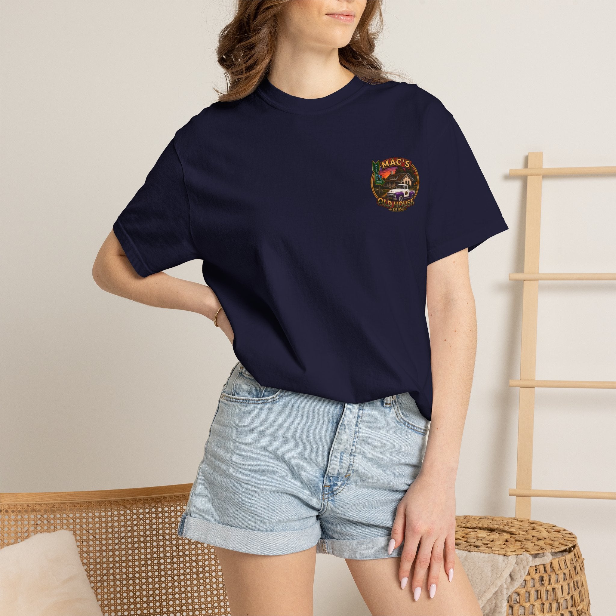 Mac's Old House T‑Shirt — Vintage Antioch, CA Diner Scene