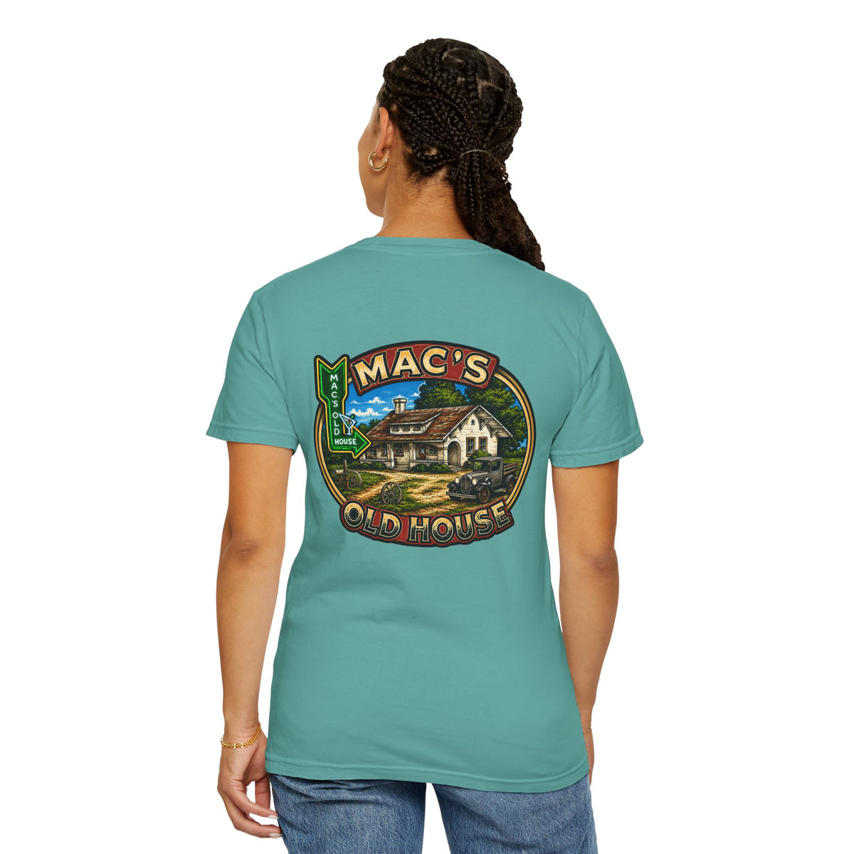 Mac’s Old House Vintage Logo T-Shirt