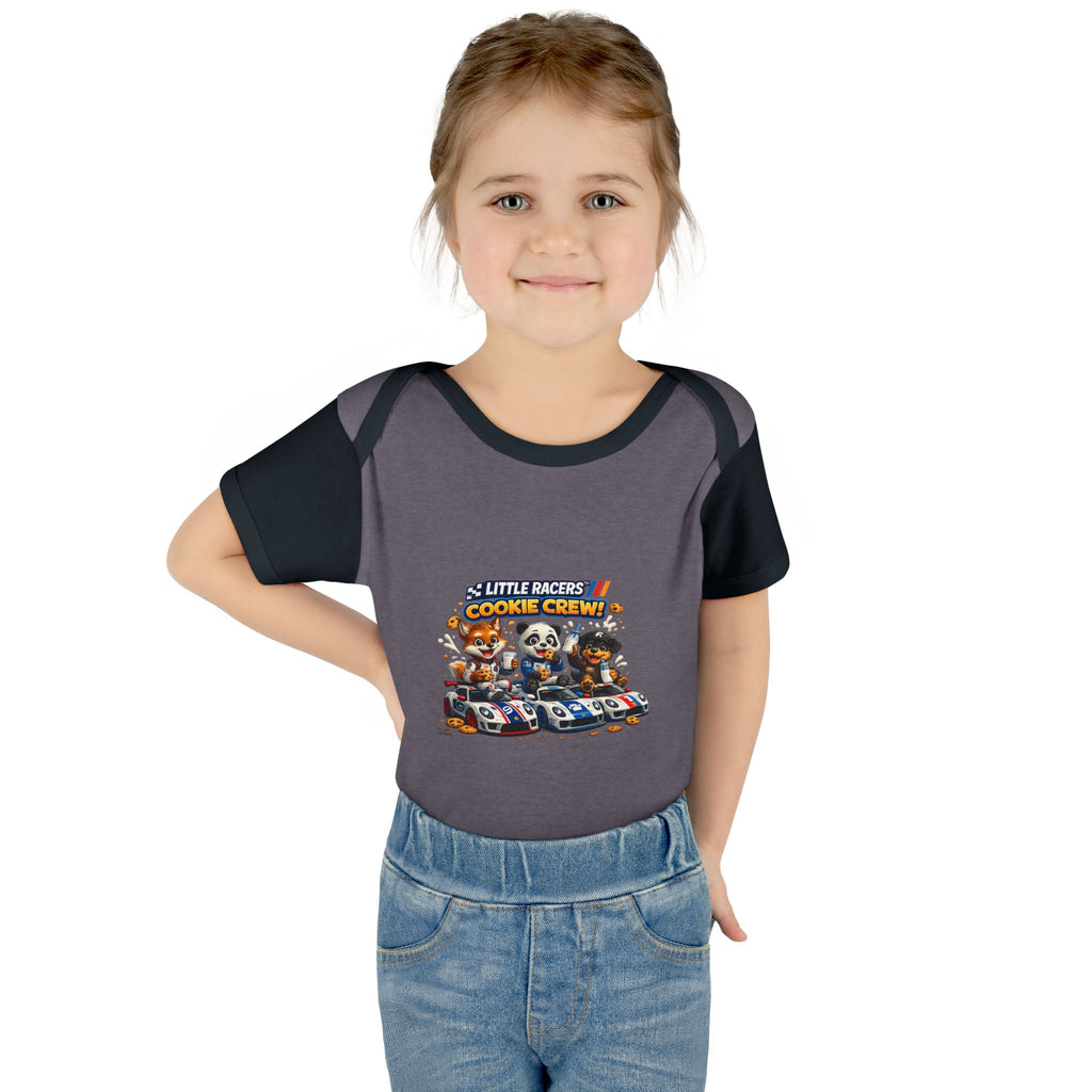 Limited Release: Little Racers Cookie Crew! Infant Racing Crew Bodysuit