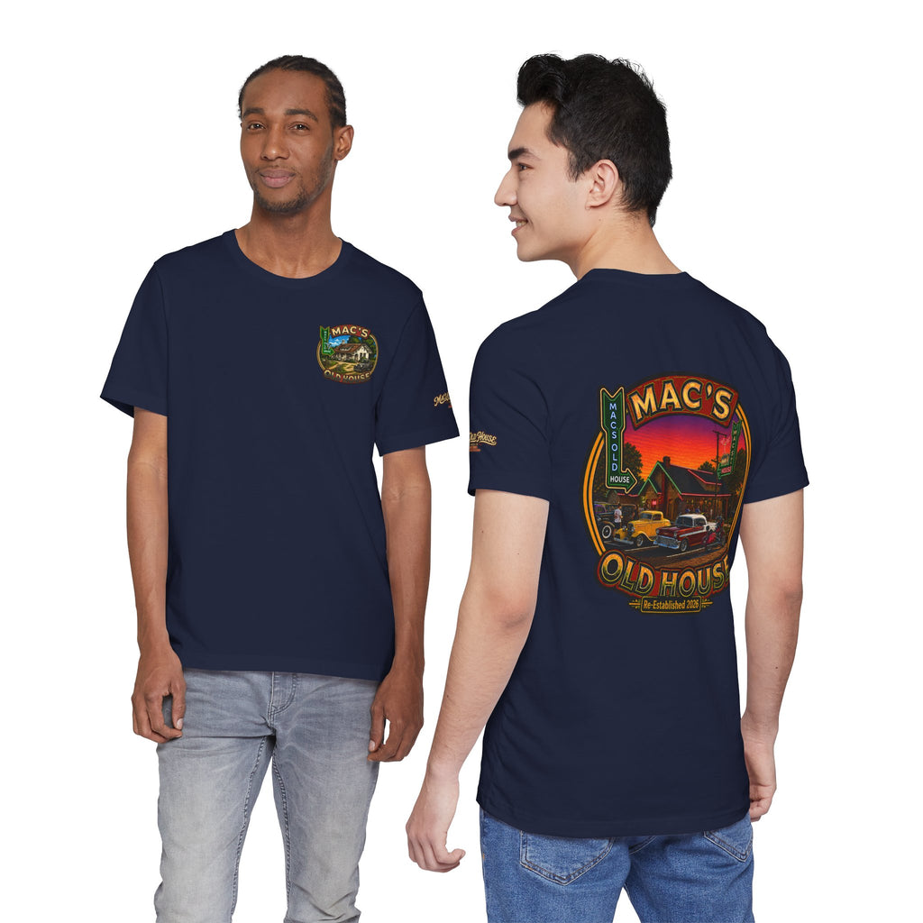 Mac's Old House Retro Diner Graphic Tee