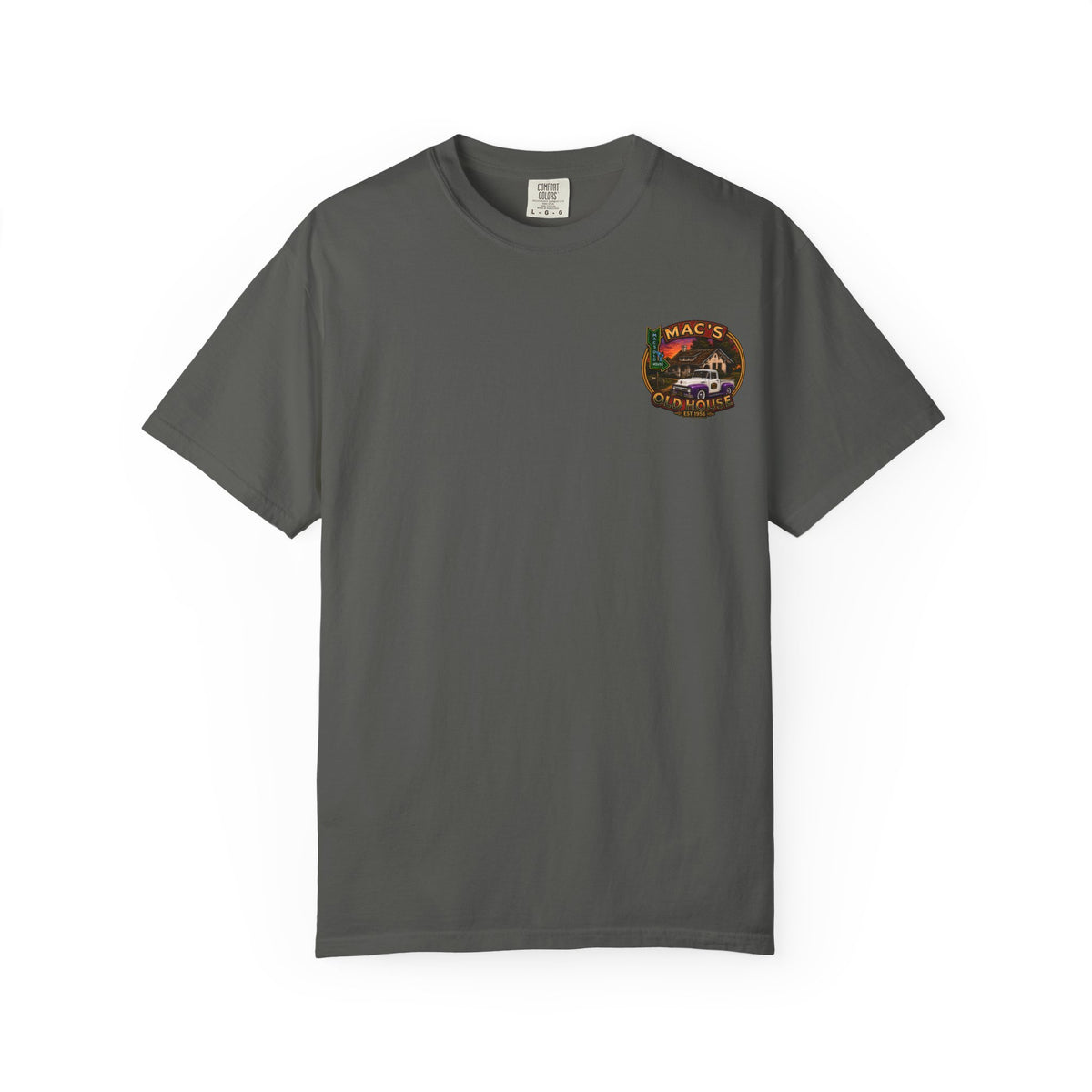 Mac's Old House T‑Shirt — Vintage Antioch, CA Diner Scene