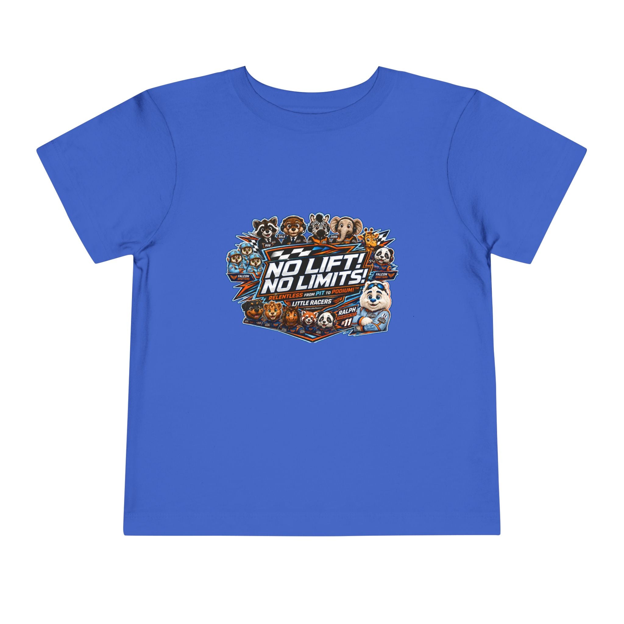 Little Racers™ Storybook Crew Toddler Tee – No Lift! No Limits!™