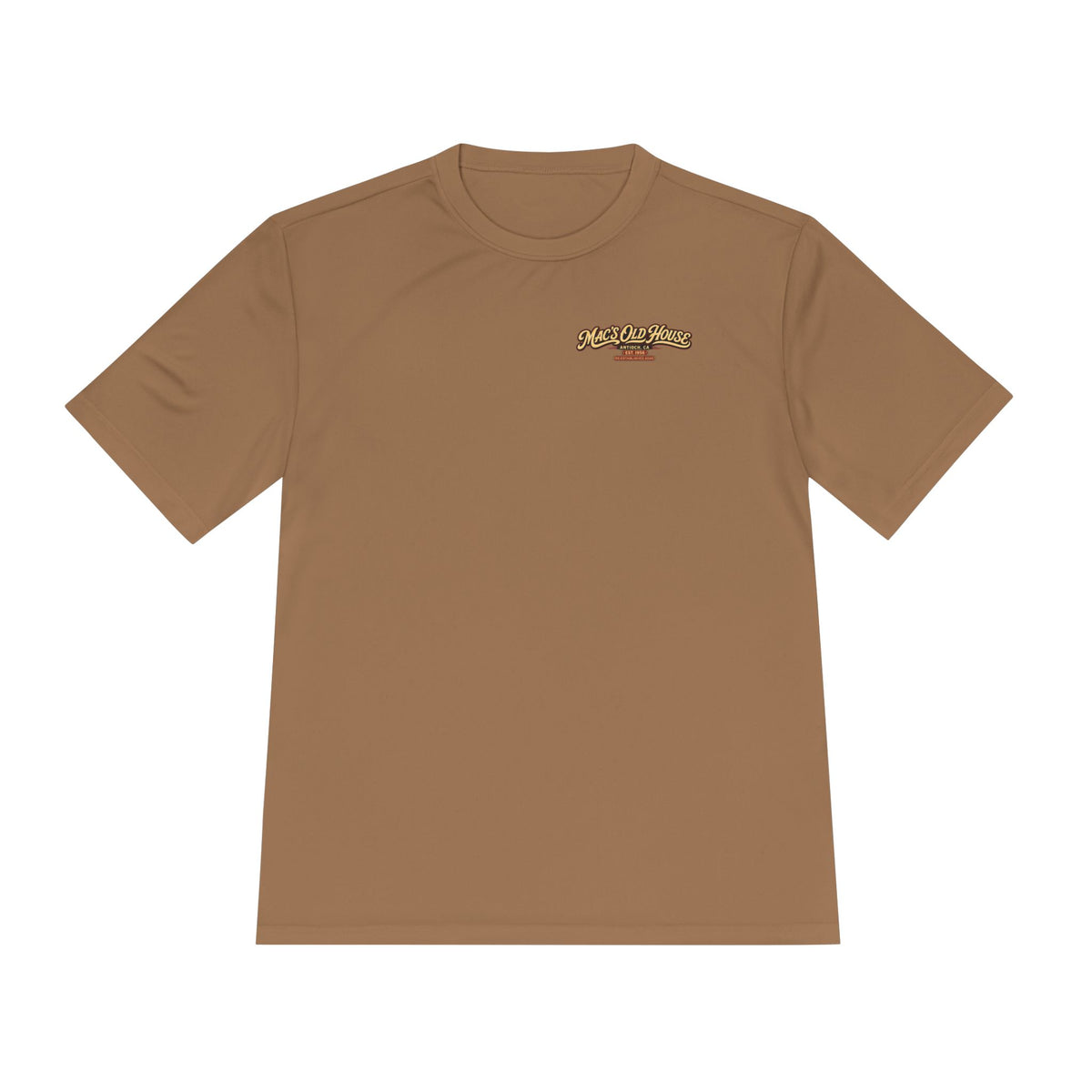 T-Shirt — 'Mac’s Old House' Vintage Scenic Logo Tee