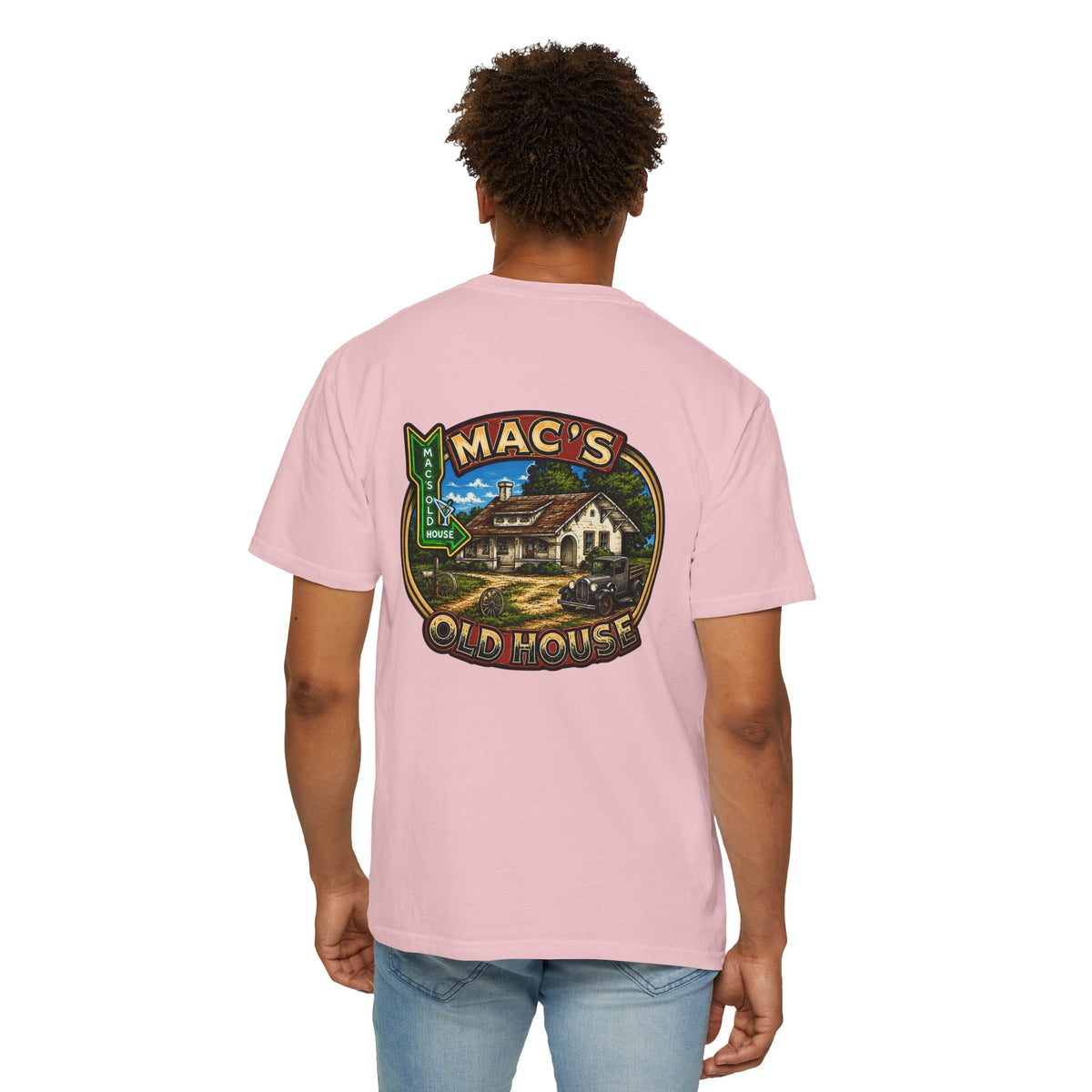 Mac’s Old House Vintage Logo T-Shirt
