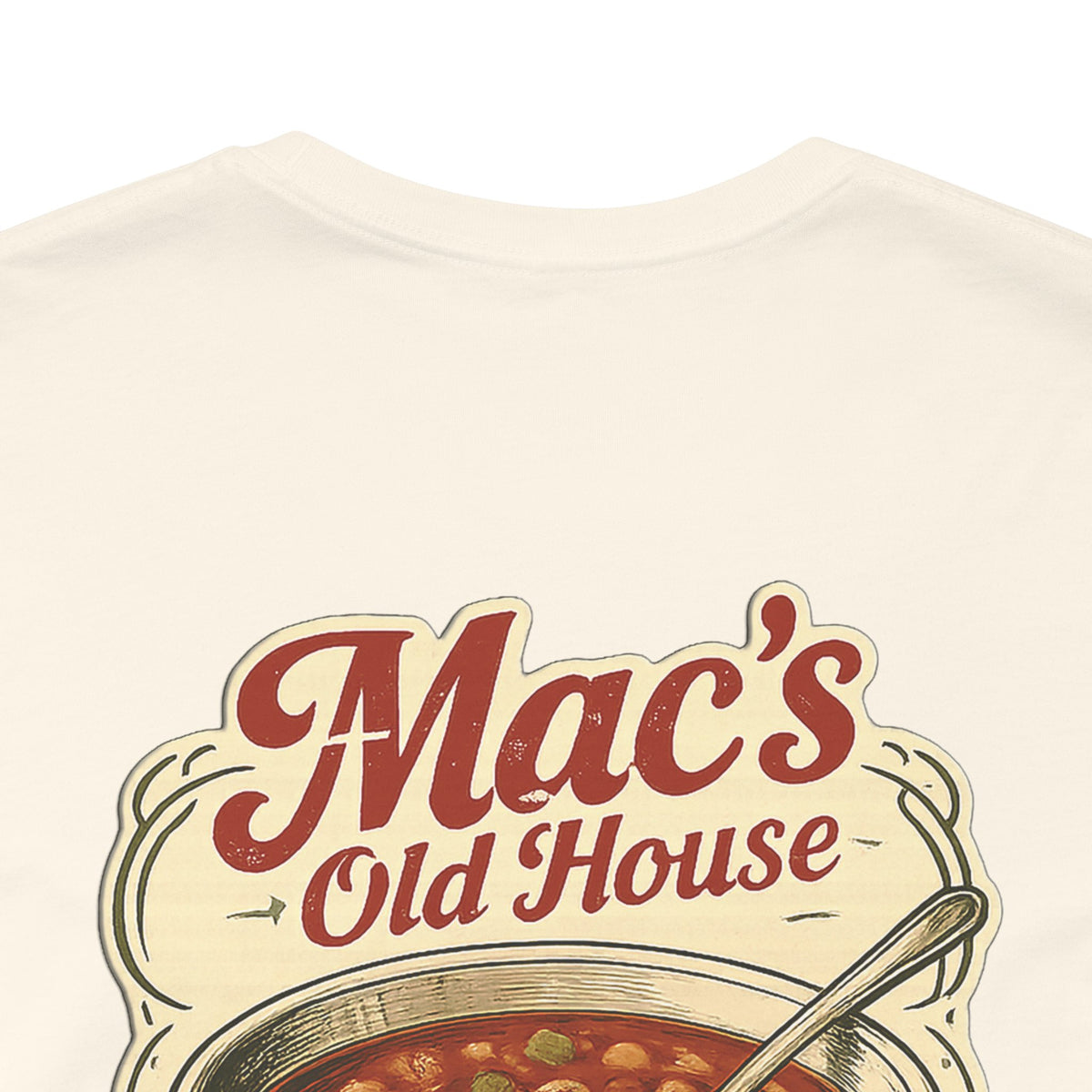 Mac’s Old House Homemade Minestrone Vintage T-Shirt
