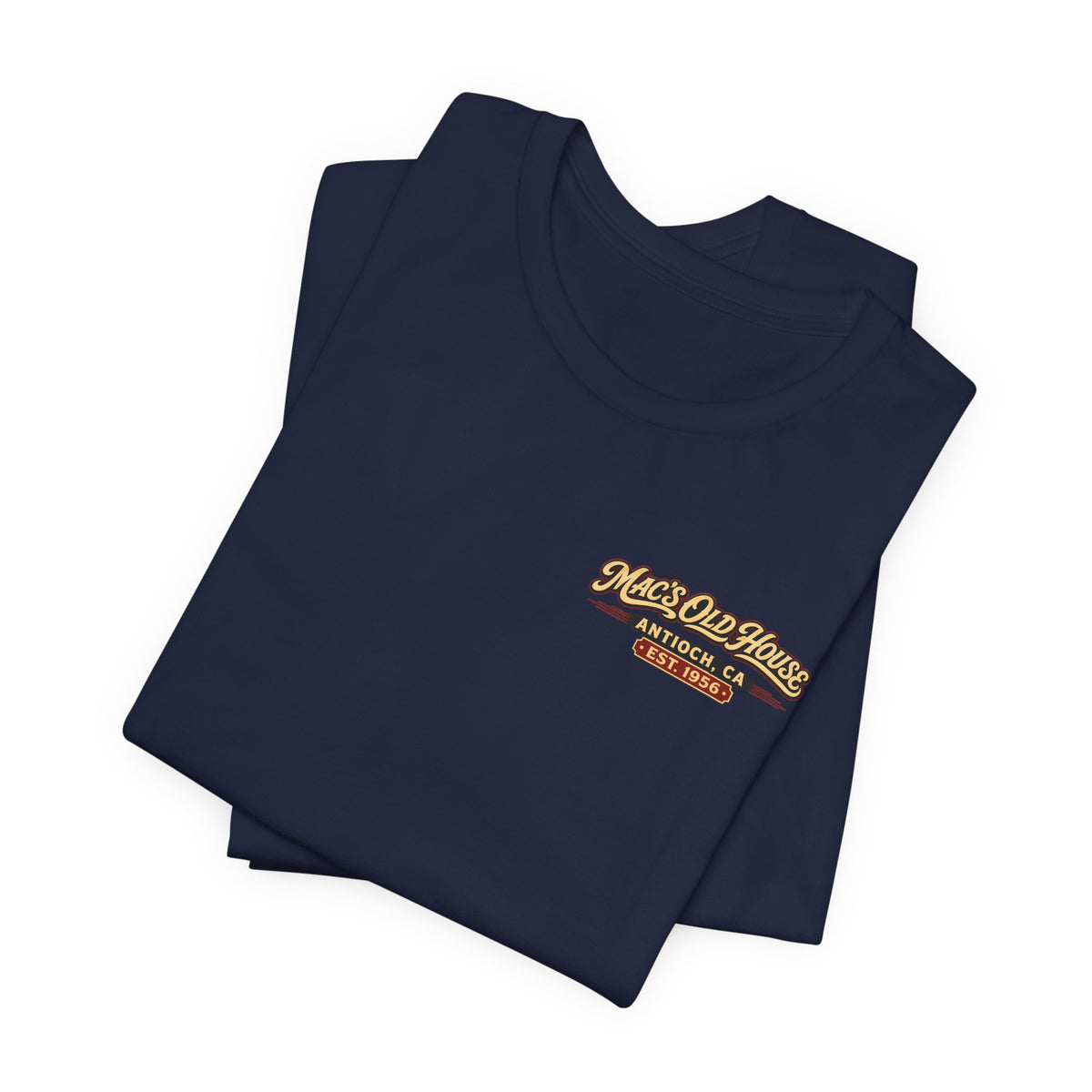 Mac's Old House Tee — Vintage Country House Graphic T-Shirt
