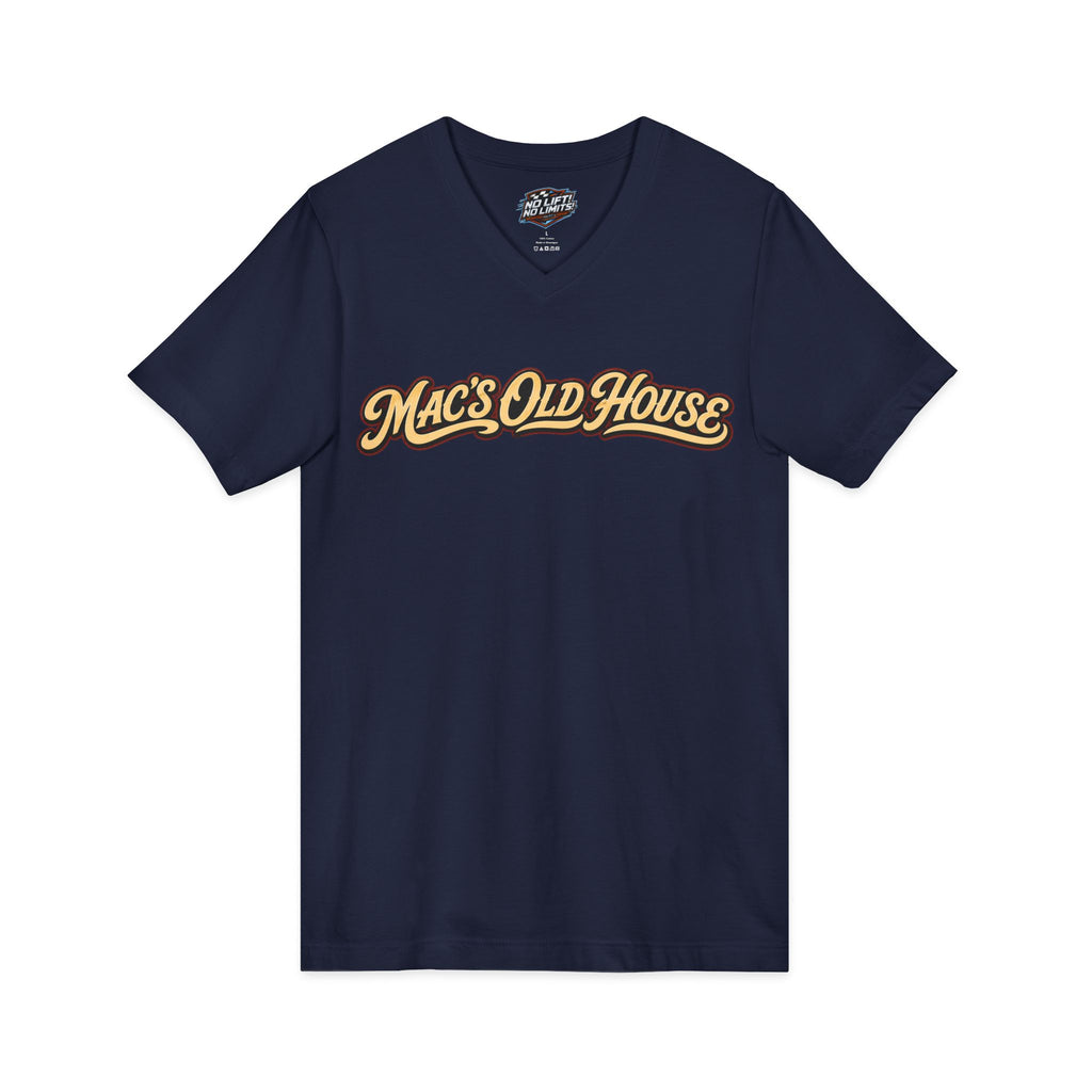 Mac’s Old House Vintage Truck V-Neck Tee