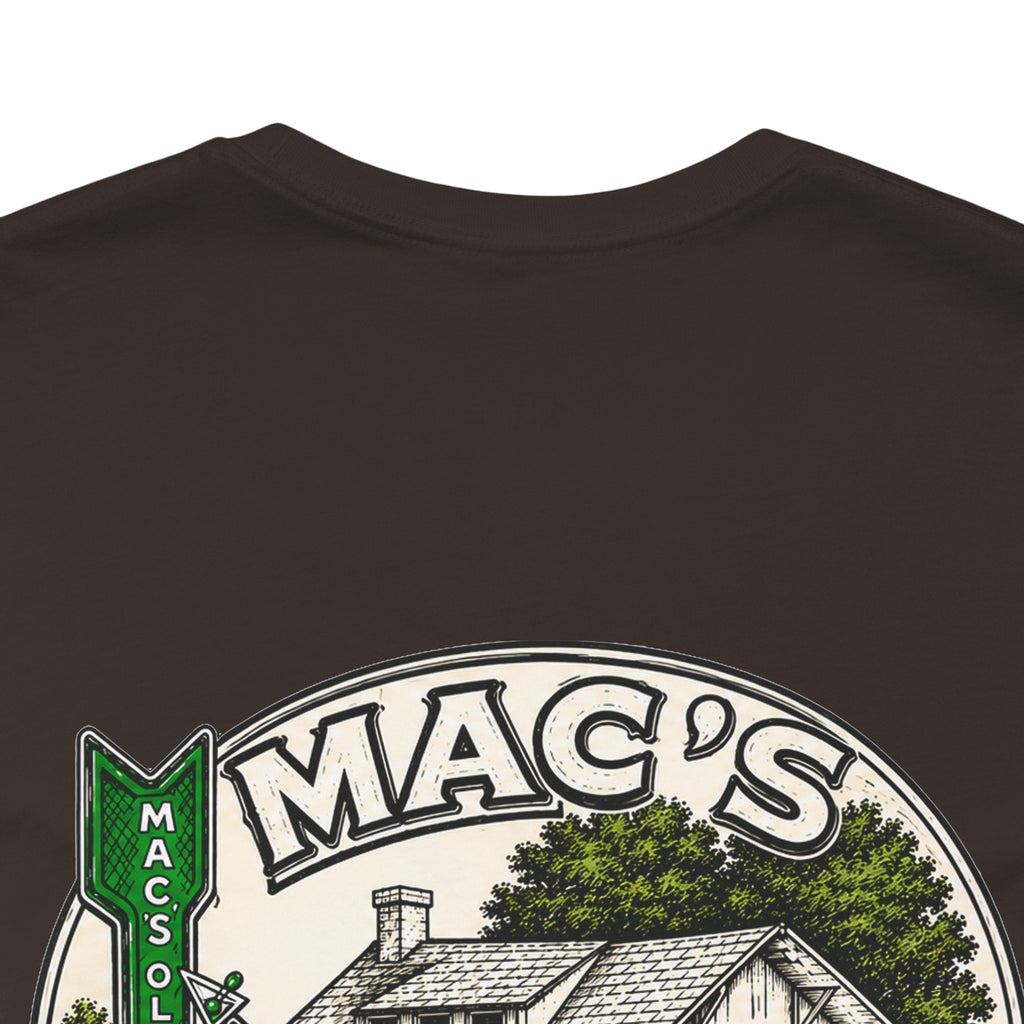 Mac's Old House Tee — Vintage Country House Graphic T-Shirt