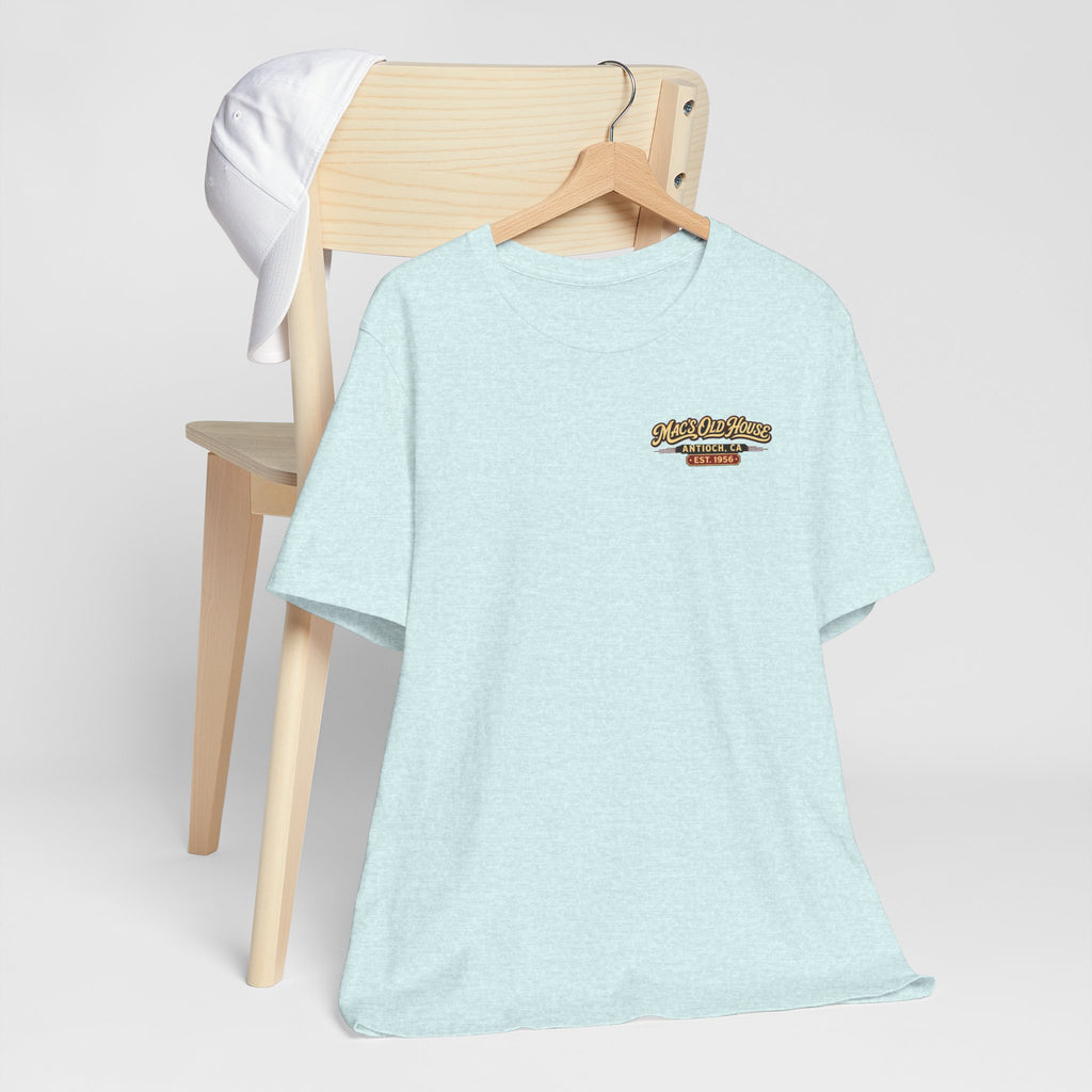 Mac's Old House Tee — Vintage Country House Graphic T-Shirt