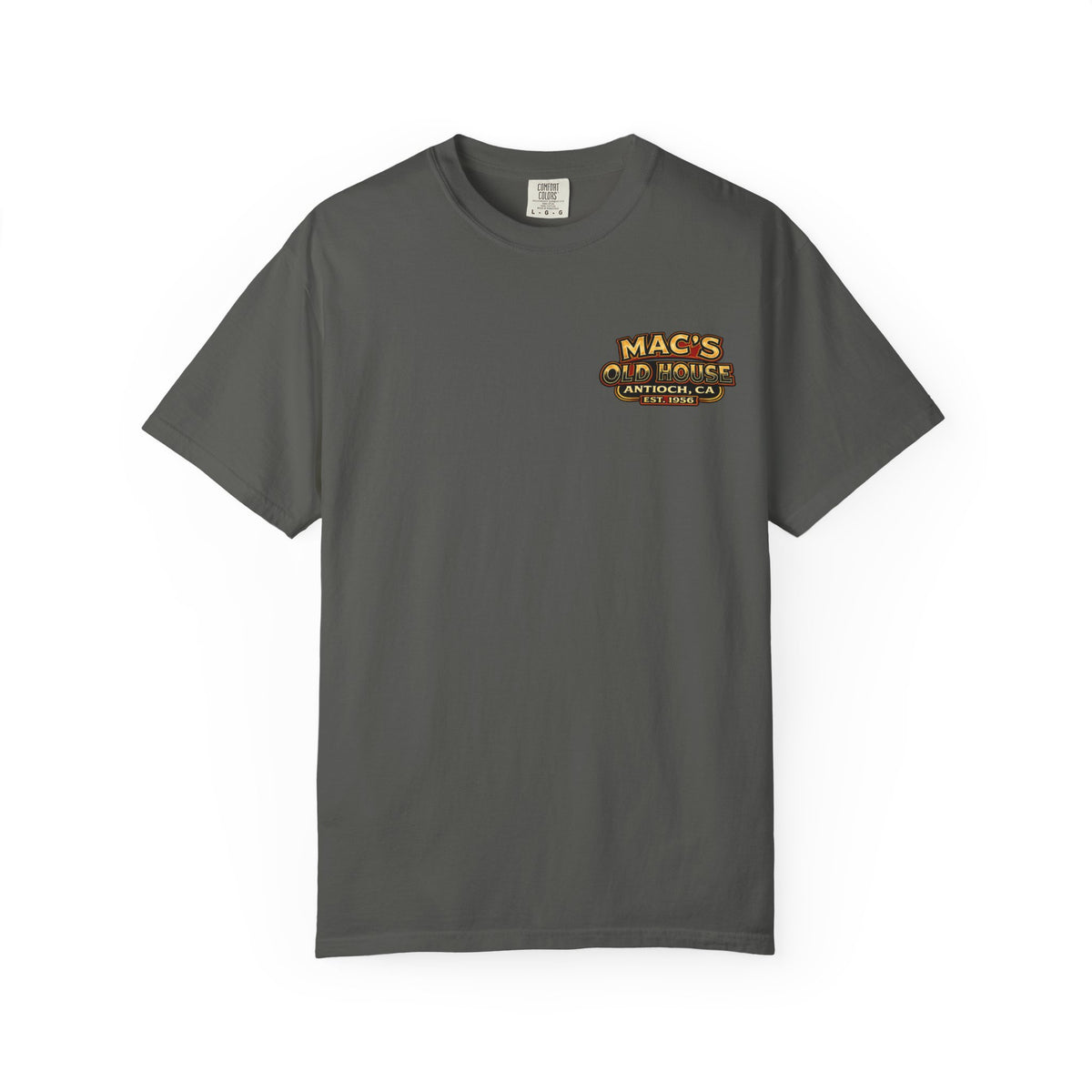 Mac’s Old House Vintage Logo T-Shirt