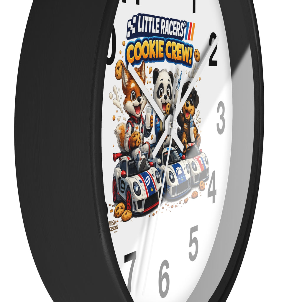 Little Racers™ Cookie Crew Learn-to-Tell-Time Wall Clock
